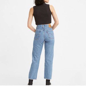 Levi's Wedgie Straight Leg Jeans - Oxnard Wash - NWT!